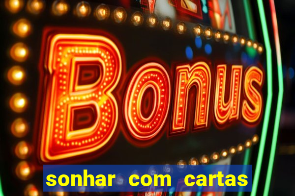 sonhar com cartas de baralho no chao